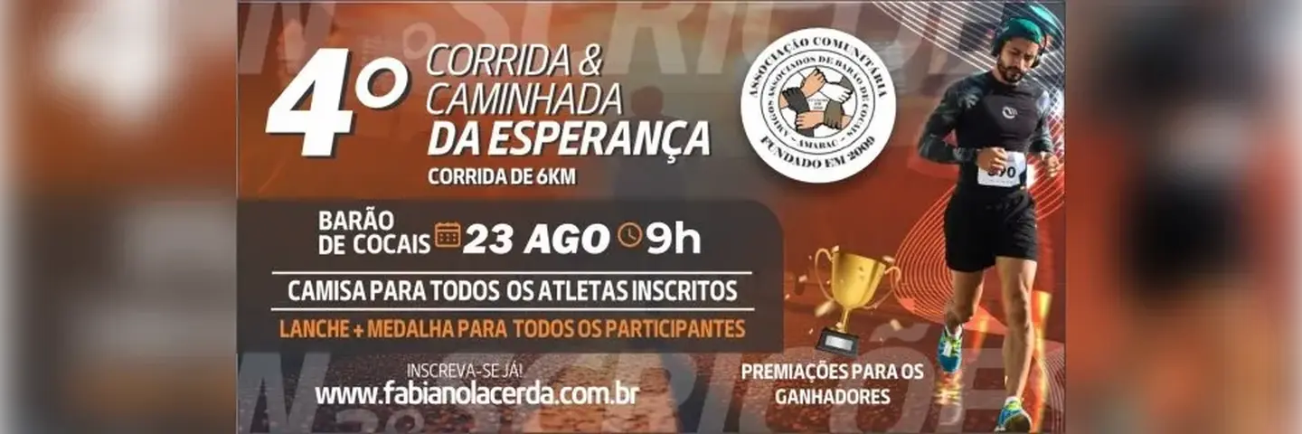 4ª Corrida e Caminhada da Esperança